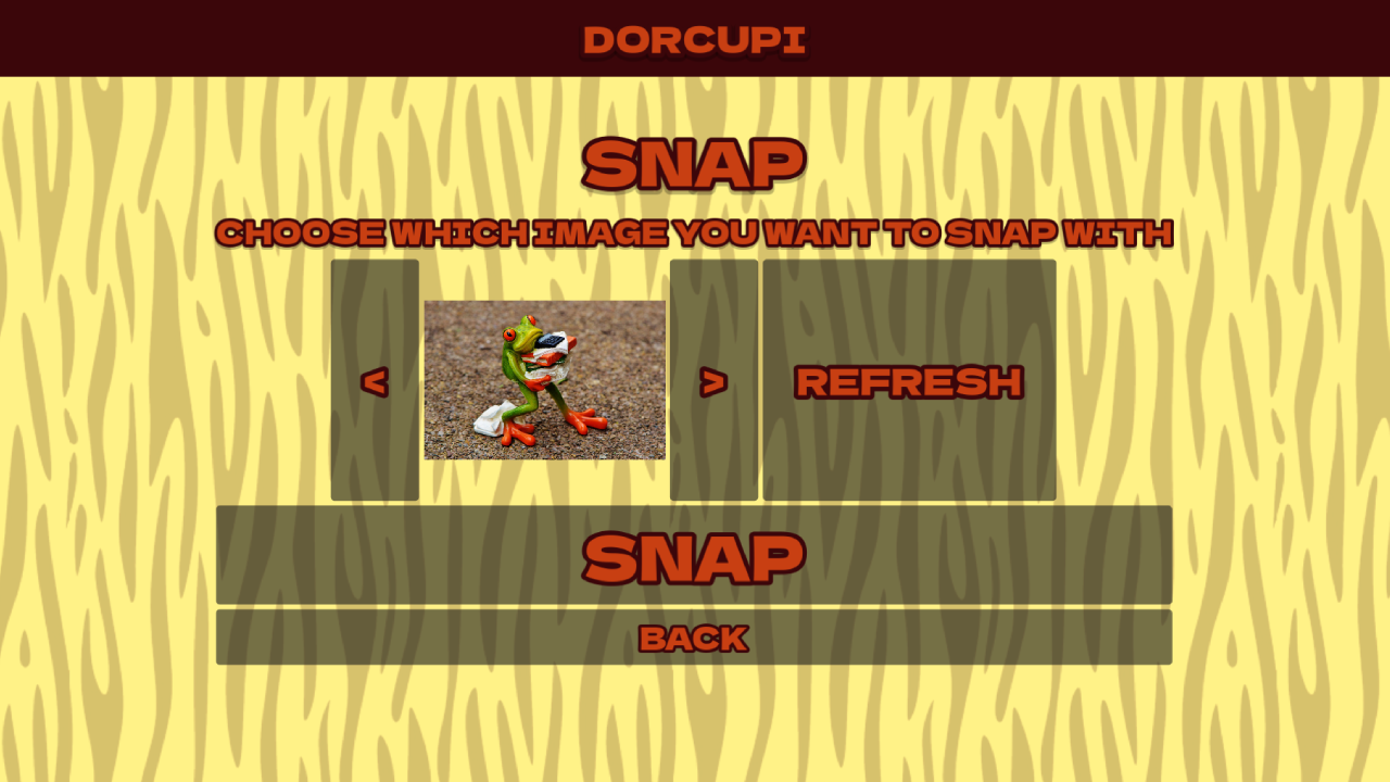 Player's Snap with Image Screen